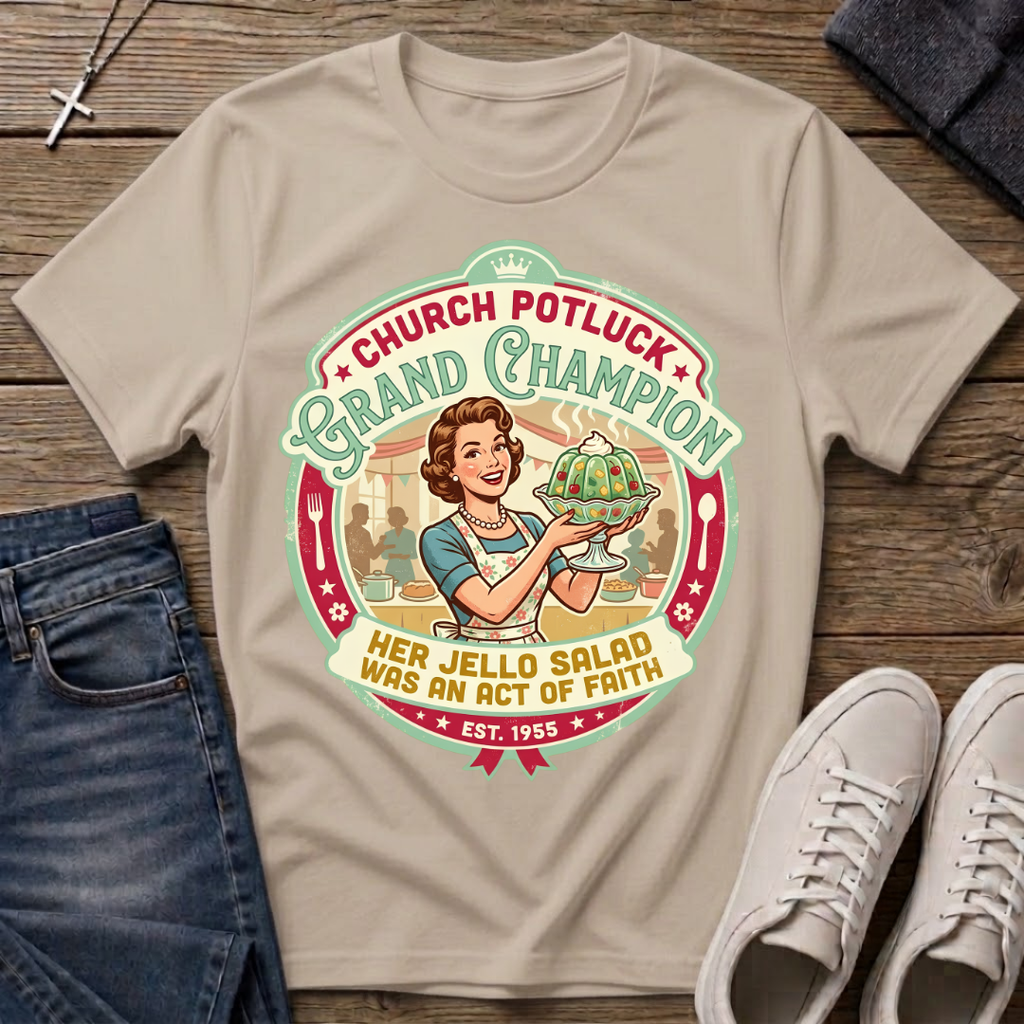 Church Potluck Grand Champion T-Shirt