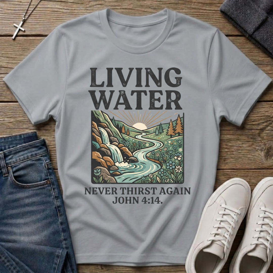 Living Water John 4:14 T-Shirt