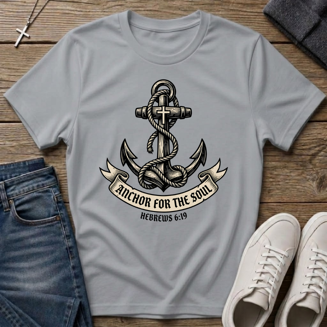 Anchor for the Soul Hebrews 6:19 T-Shirt