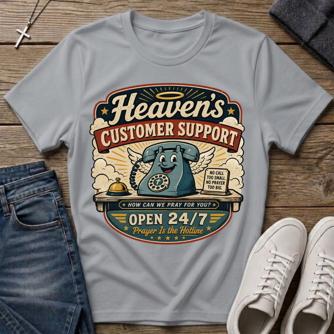 Heaven's Customer Support T-Shirt