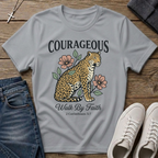 Courageous Walk By Faith 2 Corinthians 5:7 T-Shirt