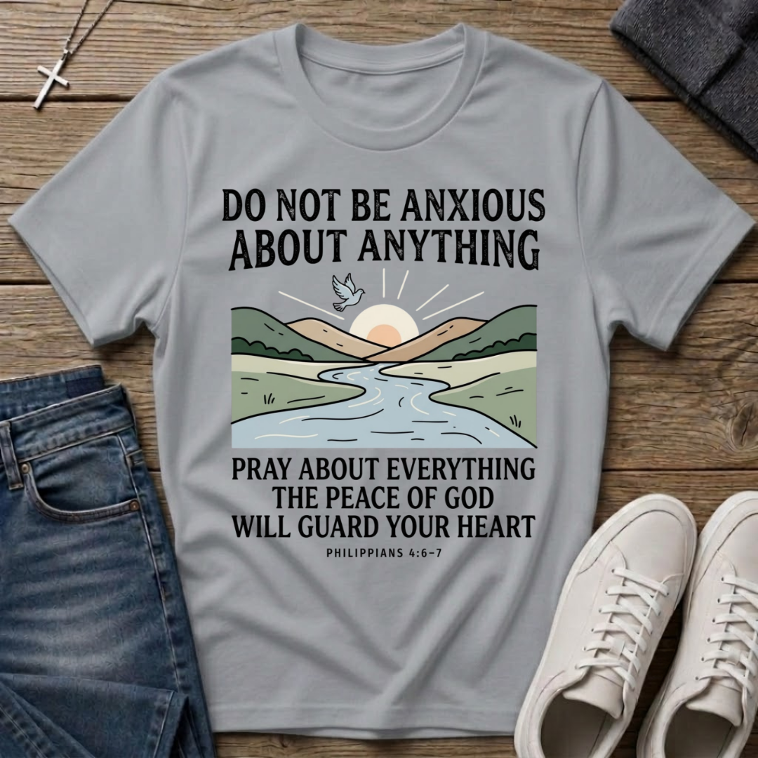 Do Not Be Anxious Philippians 4:6–7 T-Shirt