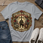 Called By Faith, Driven By Duty Firefighter T‑Shirt