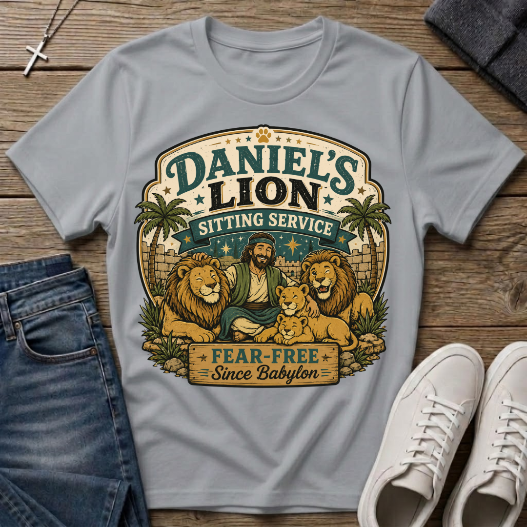 Daniel’s Lion Sitting Service T-Shirt