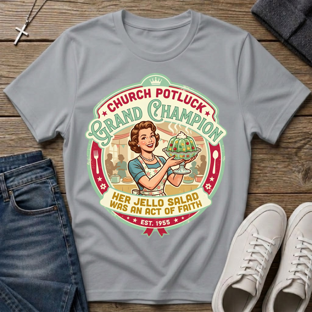 Church Potluck Grand Champion T-Shirt