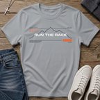 Run the Race Hebrews 12:1 Christian T-Shirt