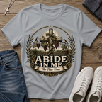 Abide in Me John 15:5 Christian T-Shirt