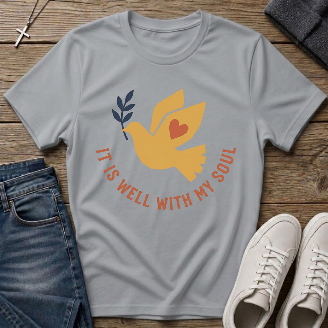 It Is Well with My Soul Christian T-Shirt