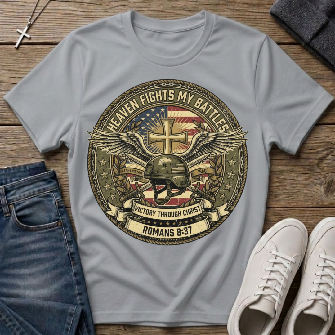 Heaven Fights My Battles T-Shirt