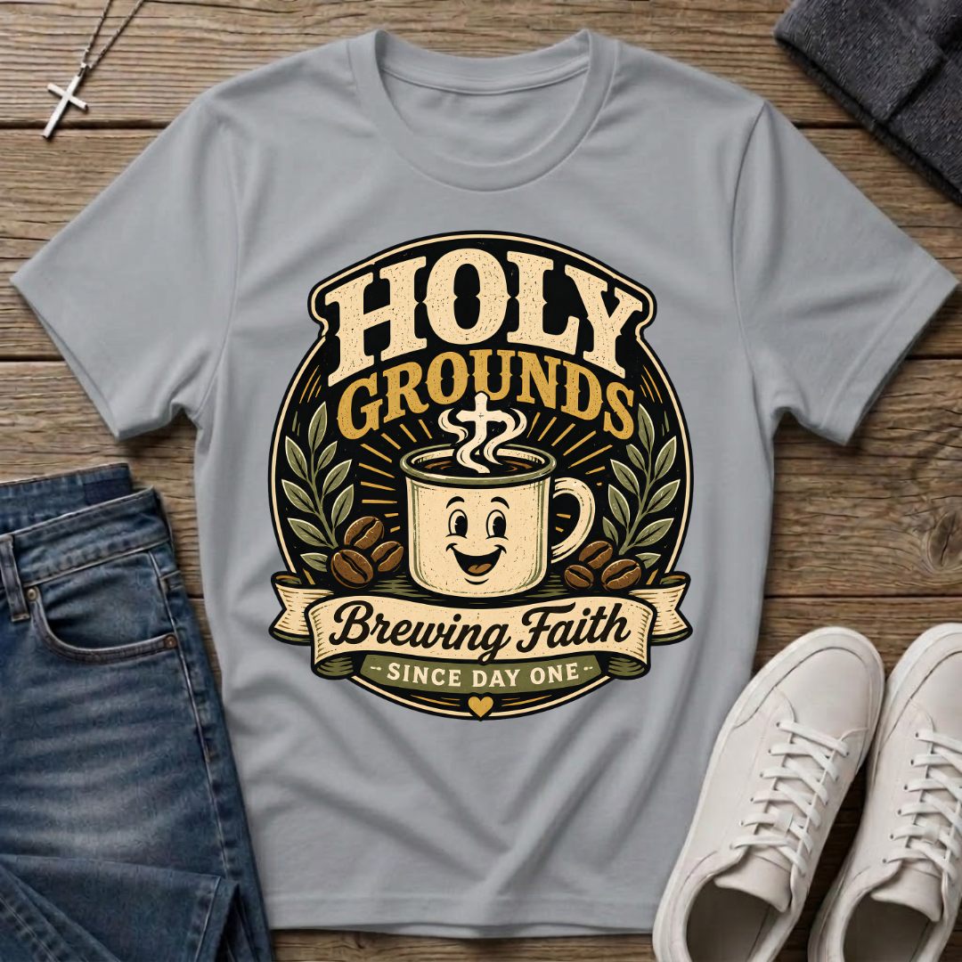 Holy Grounds Brewing Faith T-Shirt