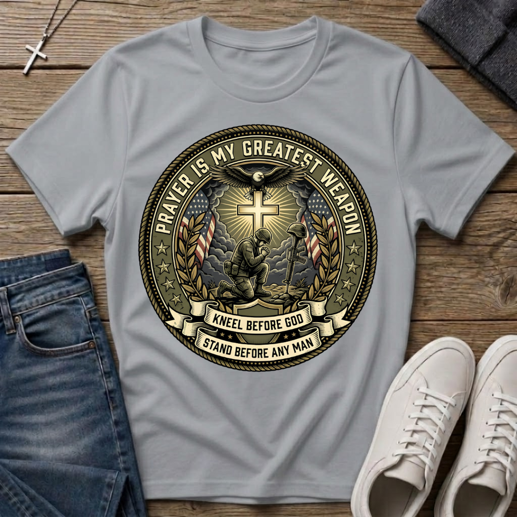 Prayer Is My Greatest Weapon T‑Shirt