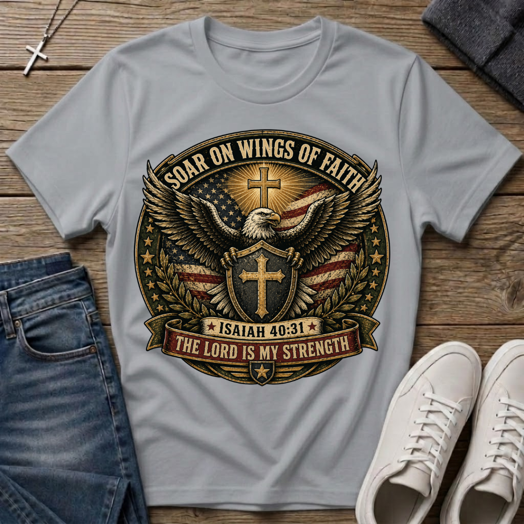Soar on Wings of Faith T‑Shirt