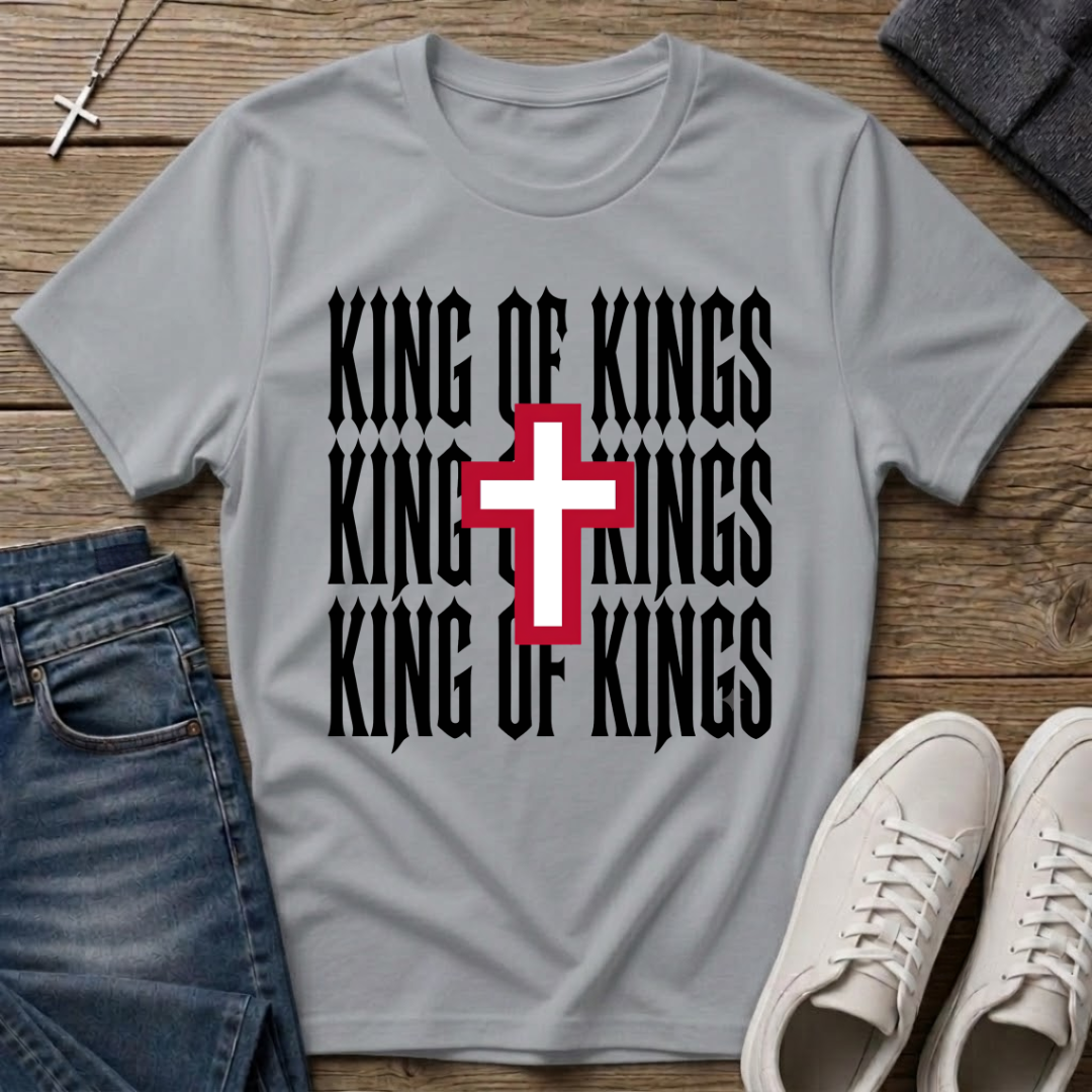King of Kings Christian Cross T-Shirt