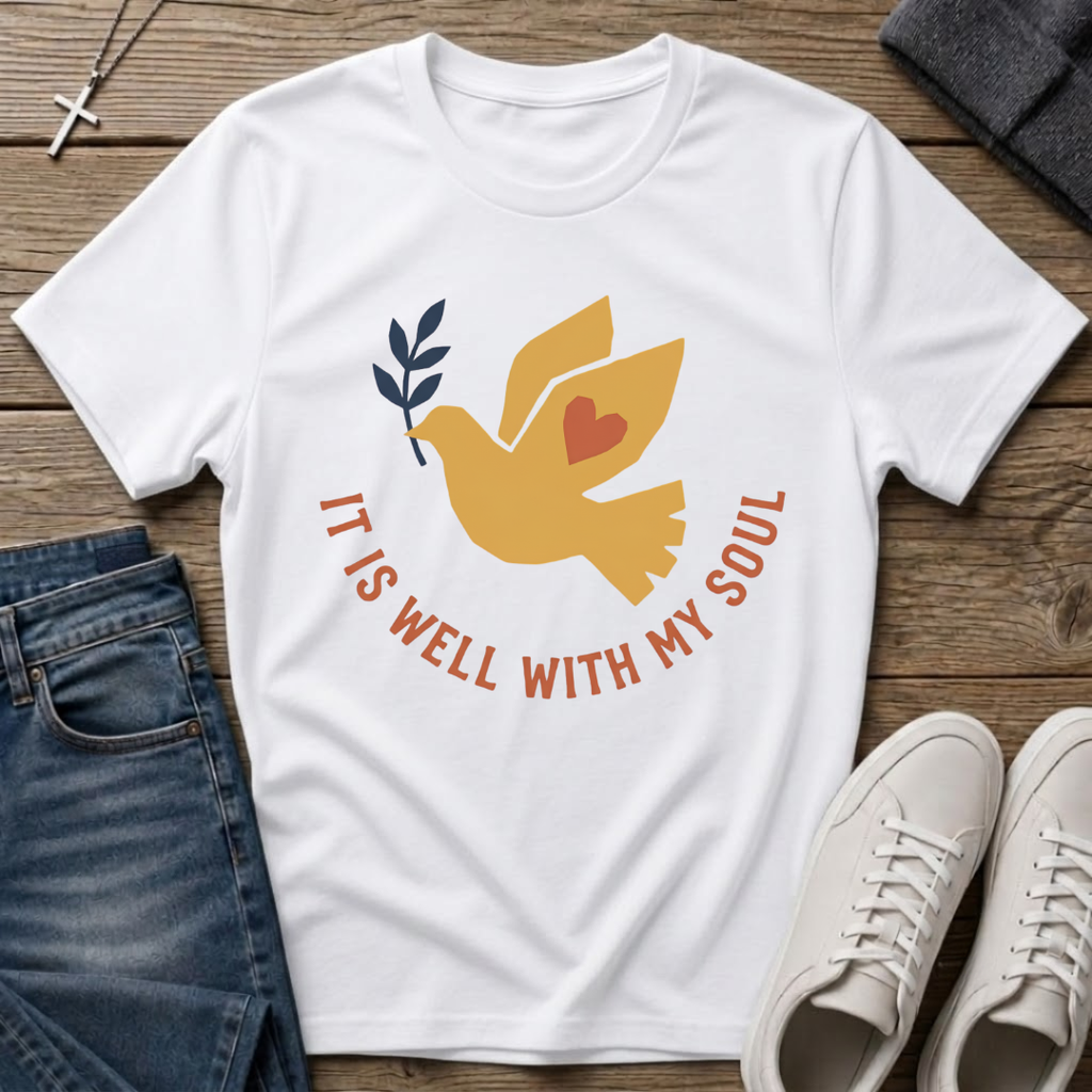 It Is Well with My Soul Christian T-Shirt