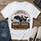 Jonah's Fast Travel Agency Christian T-Shirt