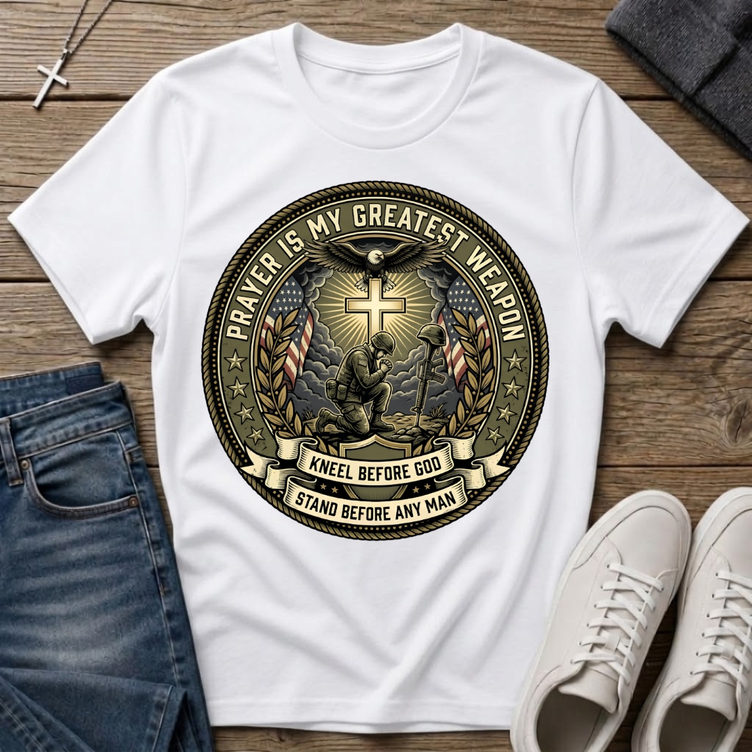 Prayer Is My Greatest Weapon T‑Shirt