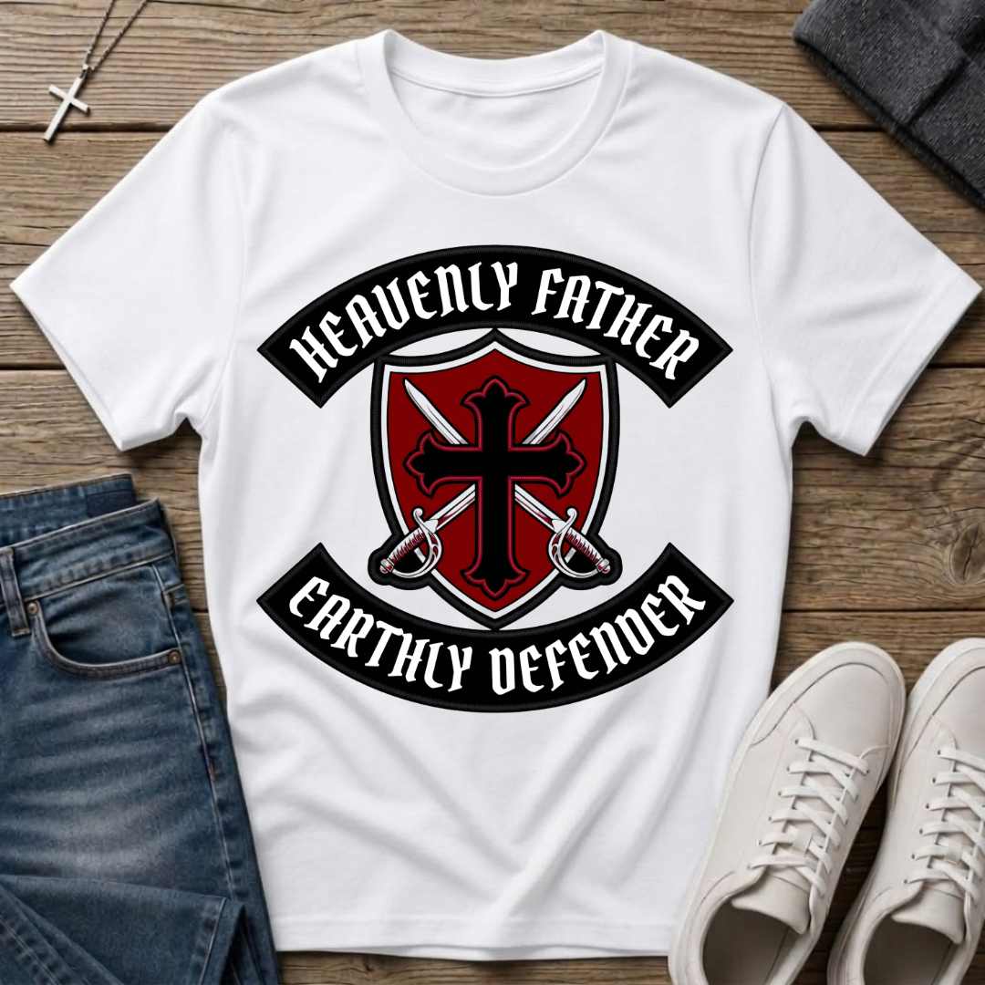Heavenly Father Shield T-Shirt