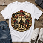 Called By Faith, Driven By Duty Firefighter T‑Shirt