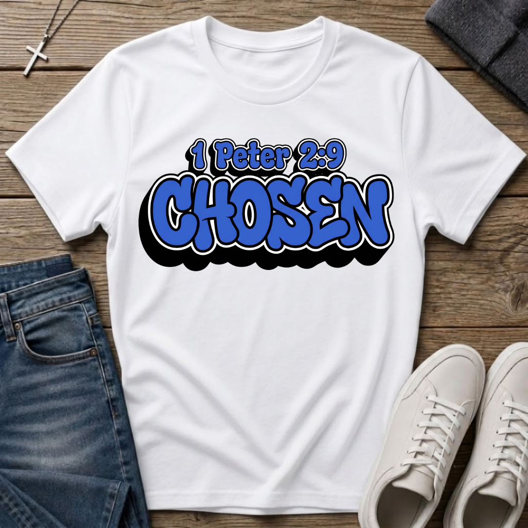 Chosen 1 Peter 2:9 Christian T-Shirt