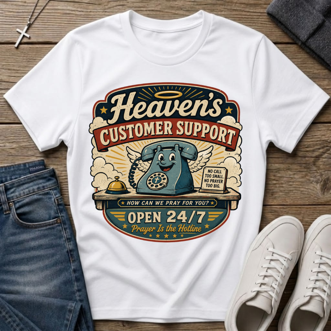 Heaven's Customer Support T-Shirt