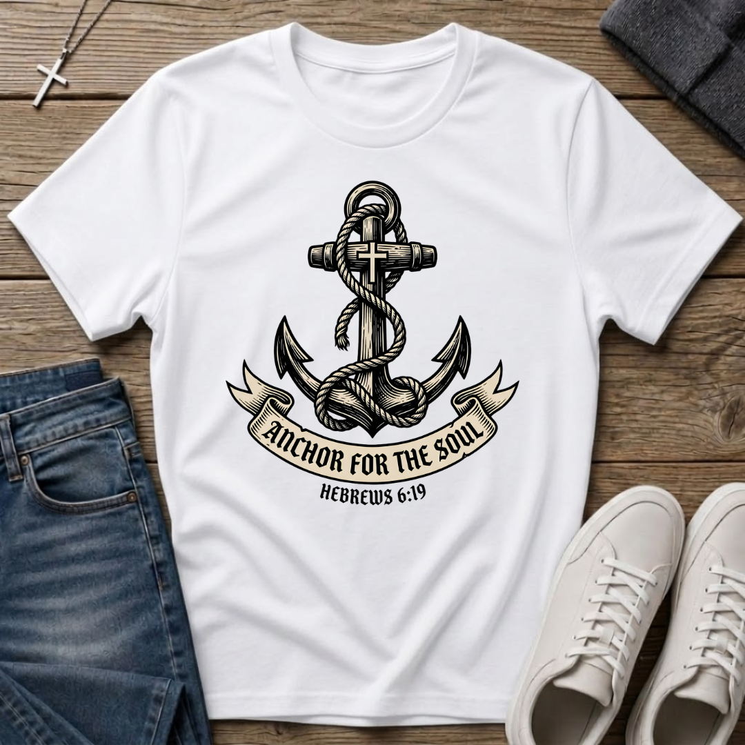 Anchor for the Soul Hebrews 6:19 T-Shirt