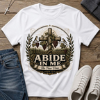 Abide in Me John 15:5 Christian T-Shirt