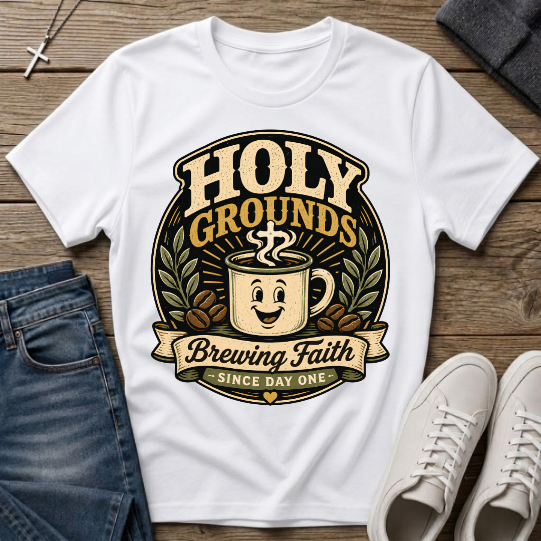 Holy Grounds Brewing Faith T-Shirt