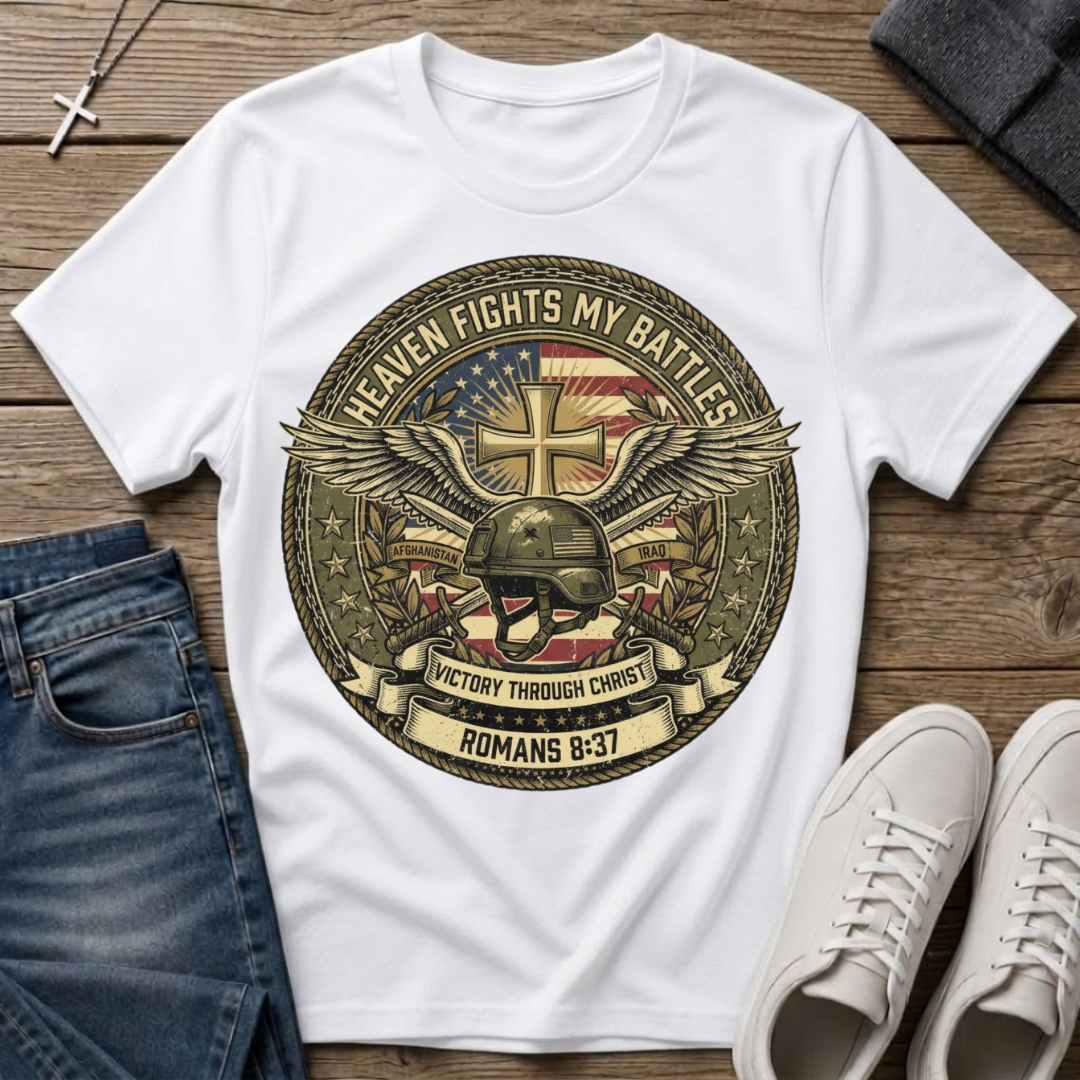 Heaven Fights My Battles T-Shirt