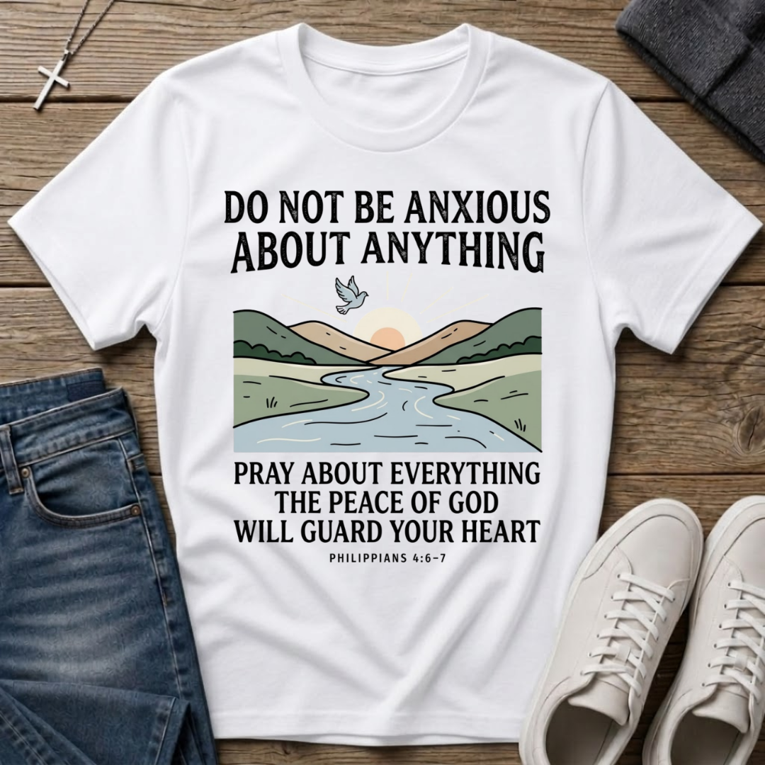 Do Not Be Anxious Philippians 4:6–7 T-Shirt
