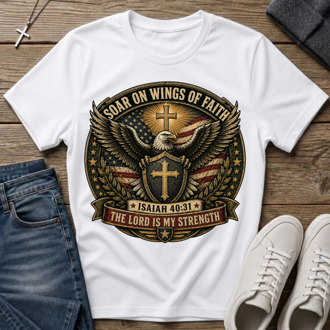 Soar on Wings of Faith T‑Shirt
