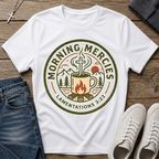 Morning Mercies Lamentations 3:23 Christian T-Shirt