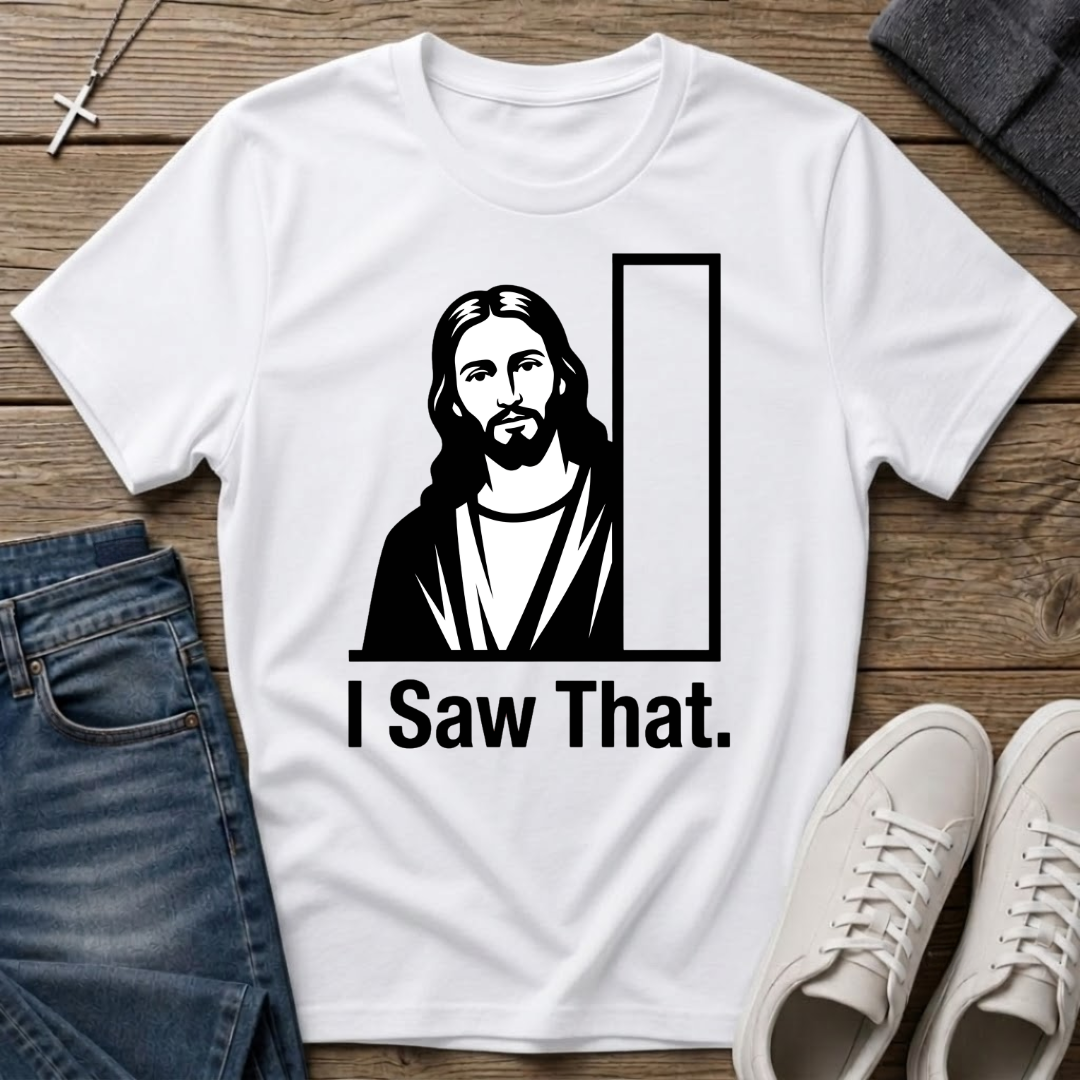 I Saw That Jesus Christian T-Shirt