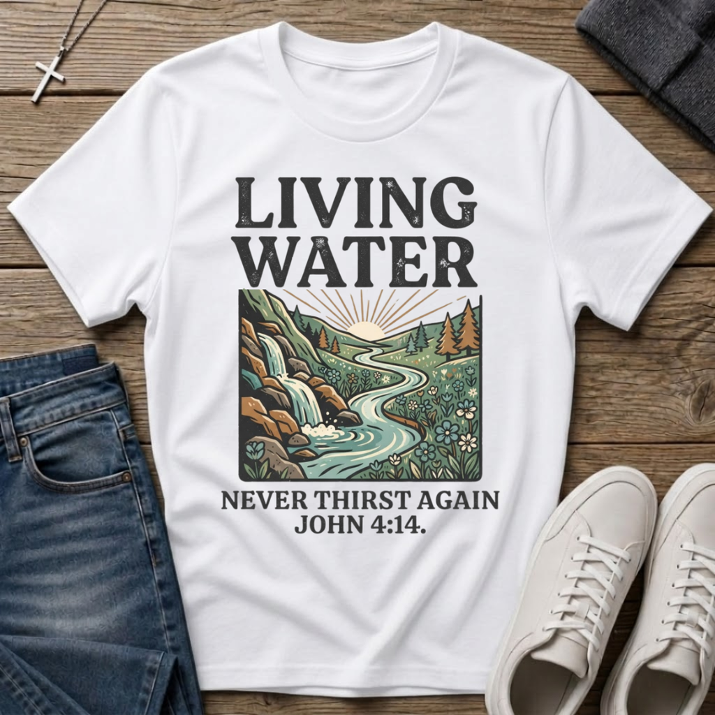 Living Water John 4:14 T-Shirt